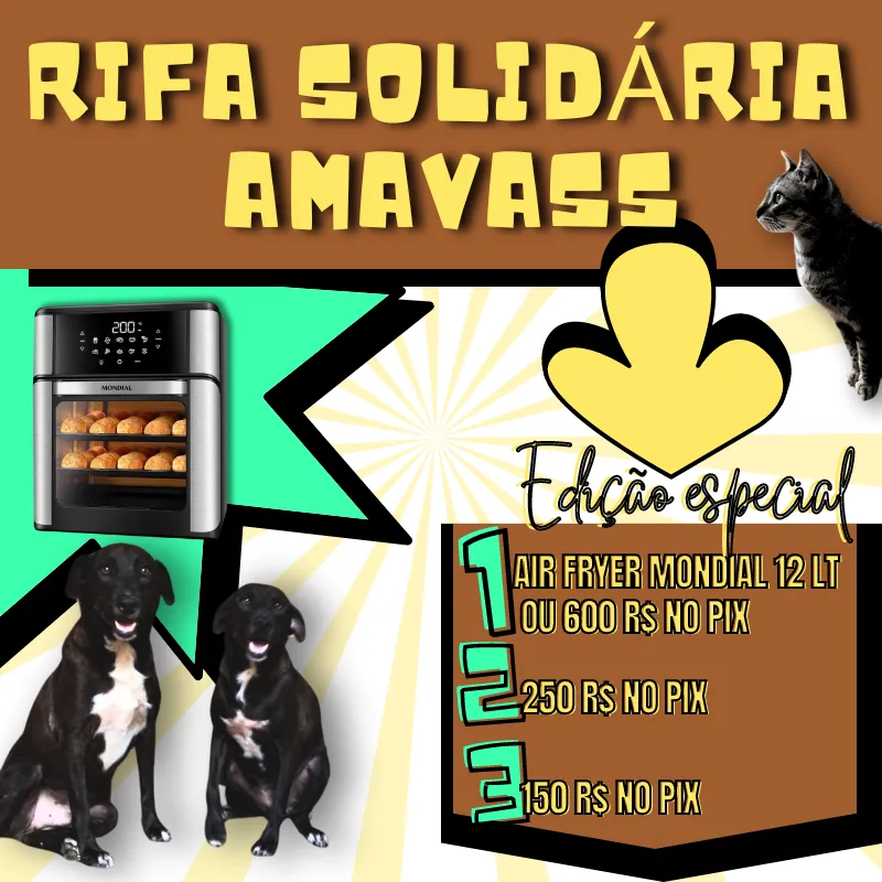 Imagem da campanha Rifa Solidária Amavass - Ed. Especial