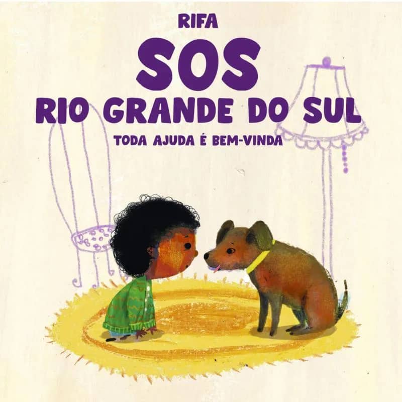Imagem da campanha SOS Rio Grande do Sul