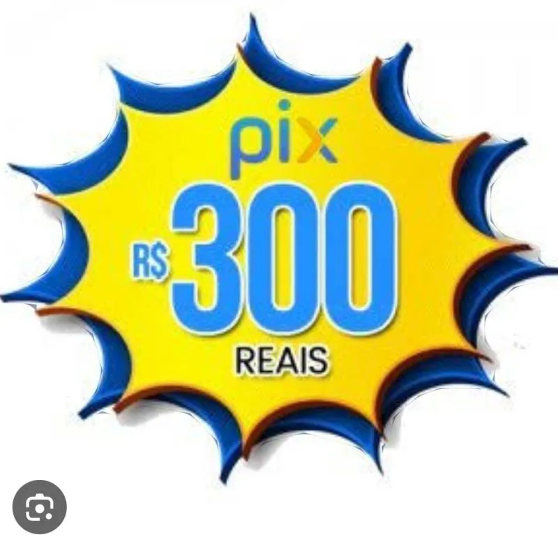 Imagem da campanha 300 reais no pix
