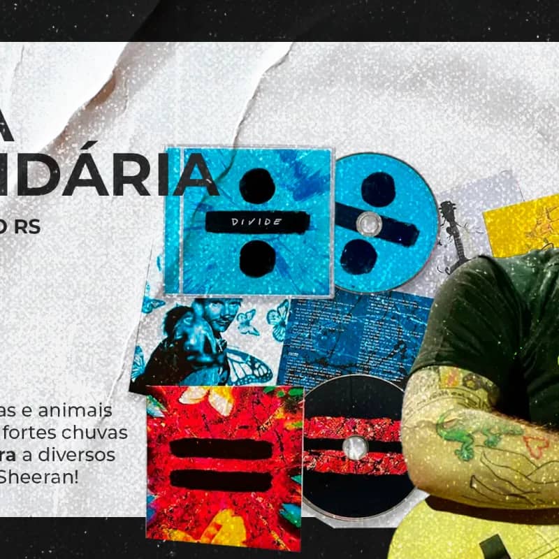 Imagem da campanha Sheerios pelo RS - Rifa Solidária