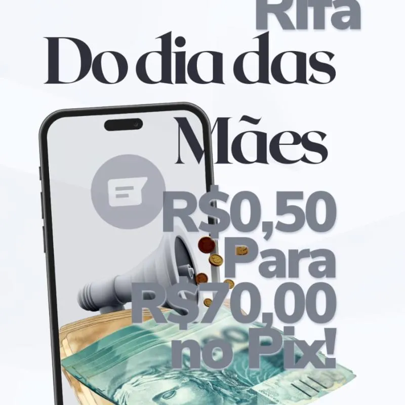 Imagem da campanha 70 REAIS NO PIX