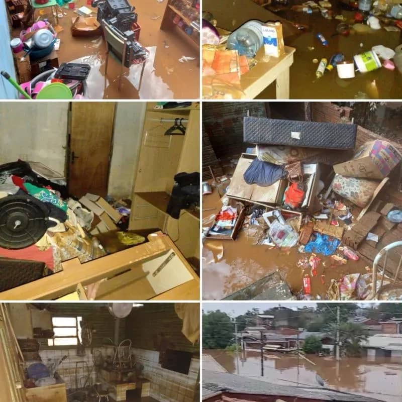 Imagem da campanha Arrecadar recursos para a compra de MÓVEIS e ELETRODOMÉSTICOS para as famílias afetadas com a enchente maio/2024