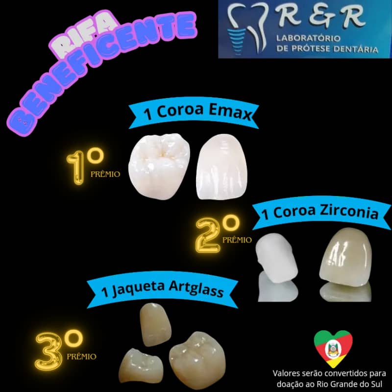 Imagem da campanha RiFA BENEFICENTE RS