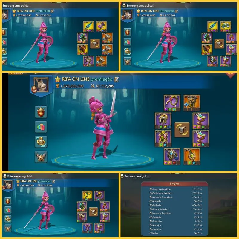 Imagem da campanha Conta 1b70m kill 47m