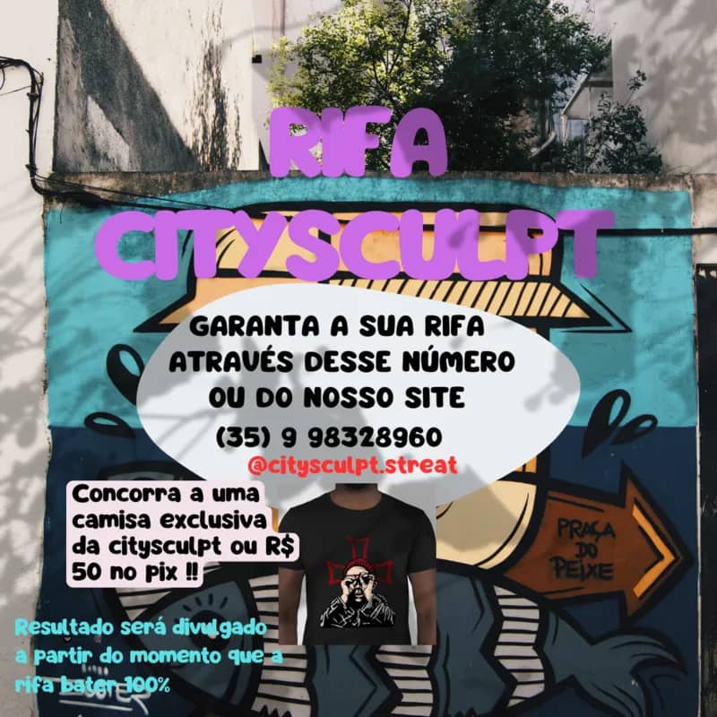 Imagem da campanha Uma Camiseta Exclusiva Ou 50tão No Pix💲🚀