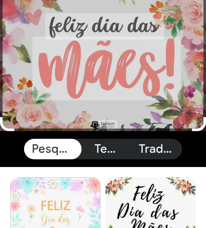 Imagem da campanha Dia das mães