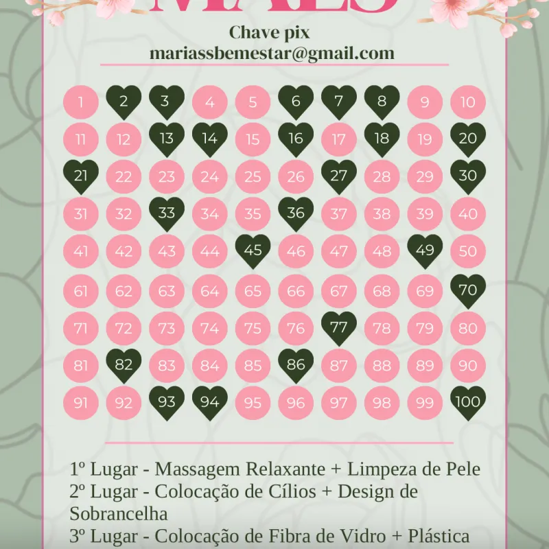 Imagem da campanha Rifa Dia das Mães