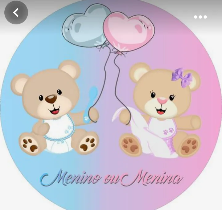 Imagem da campanha Chá revelação/Anthony ou Lívia