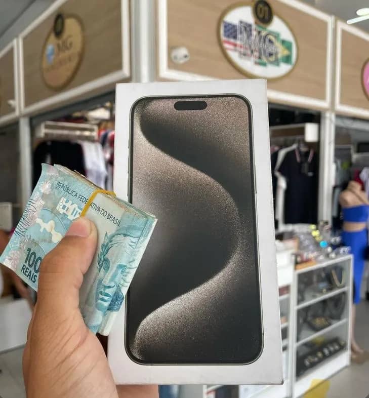 Imagem da campanha AÇÃO DO IPHONE 15 PRO OU 5.500$ NO PIX!