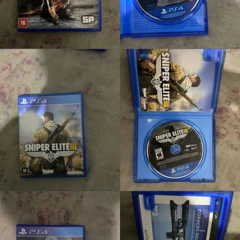 Imagem da campanha TRÊS JOGOS DE PS4