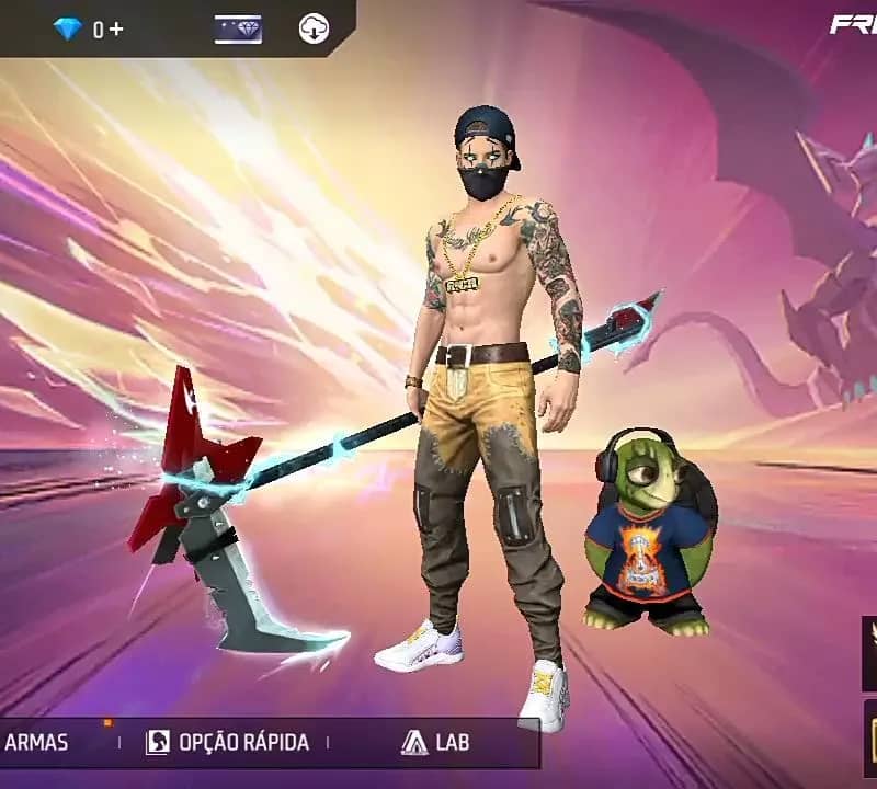 Imagem da campanha CONTA DE FF