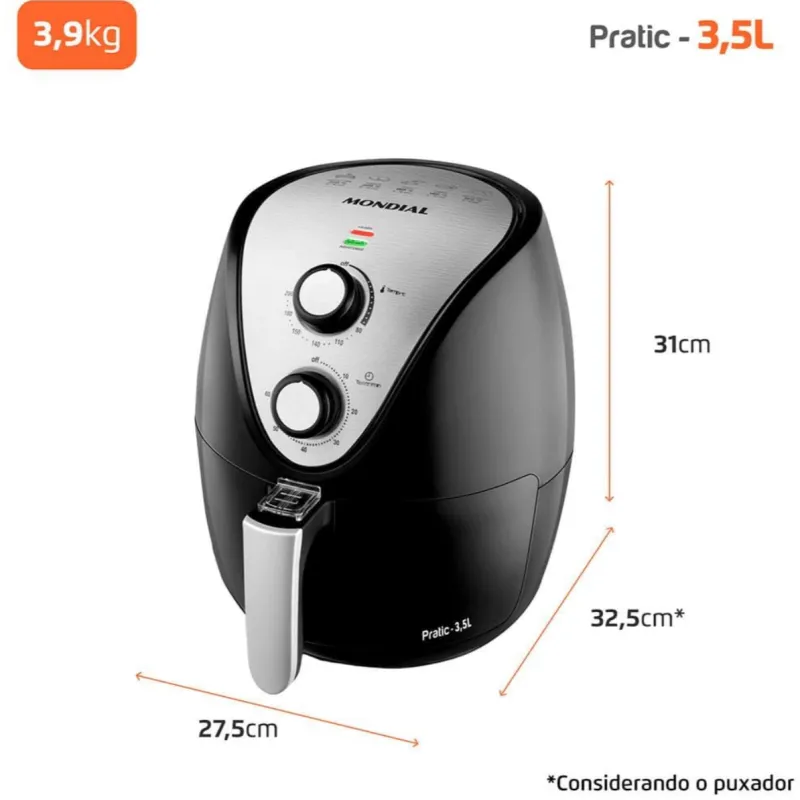 Imagem da campanha Rifa beneficente, Air fryer