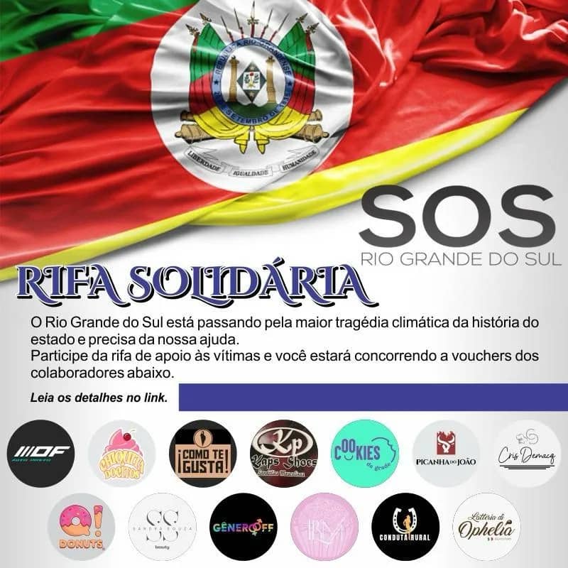 Imagem da campanha SOS RS