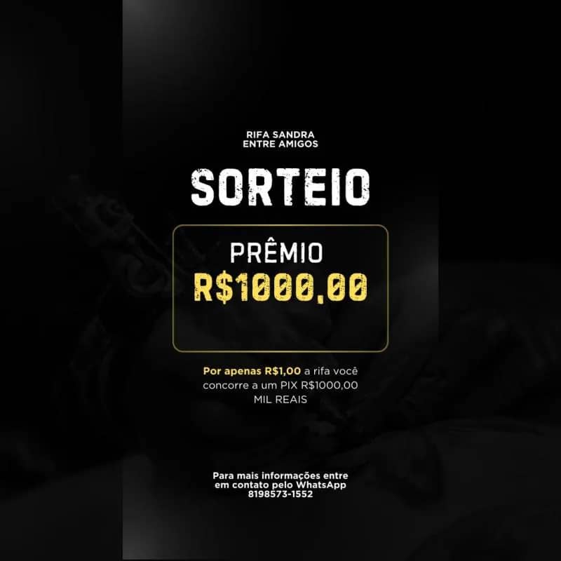 Imagem da campanha Rifa Sandra Simplicio