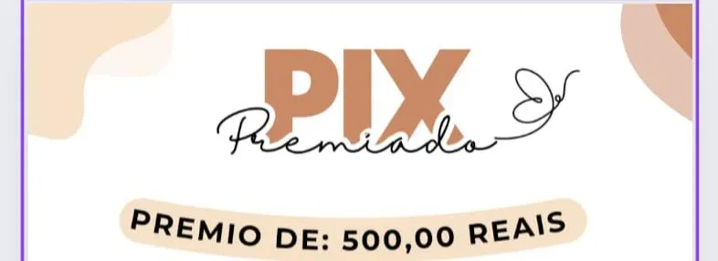 Imagem da campanha Pix Premiado
