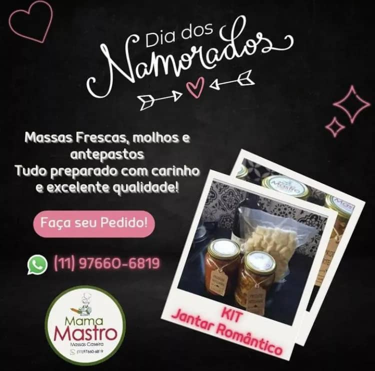 Imagem da campanha Kit Jantar dia dos Namorados em prol do RS