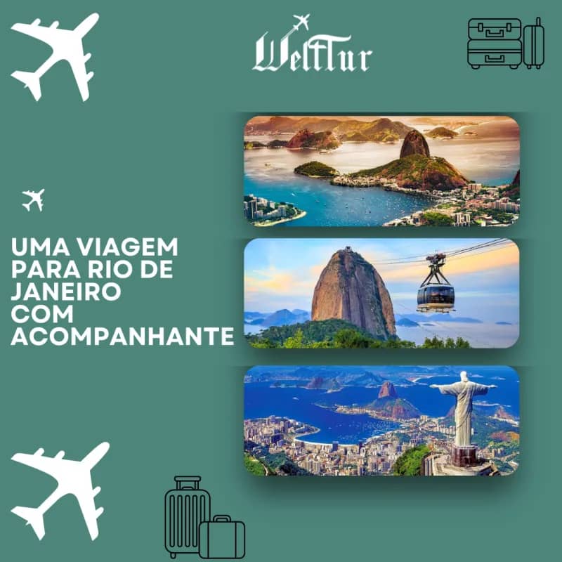 Imagem da campanha VIAGEM PARA O RIO DE JANEIRO COM ACOMPANHANTE
