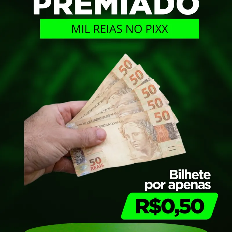 Imagem da campanha PIX PREMIADO MILZAO NA CONTA