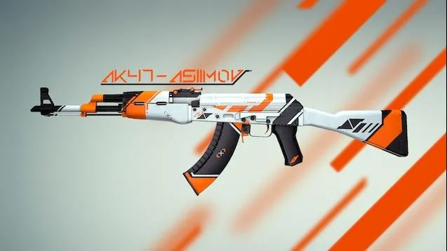 Imagem da campanha AK-47 Asiimov - CS2