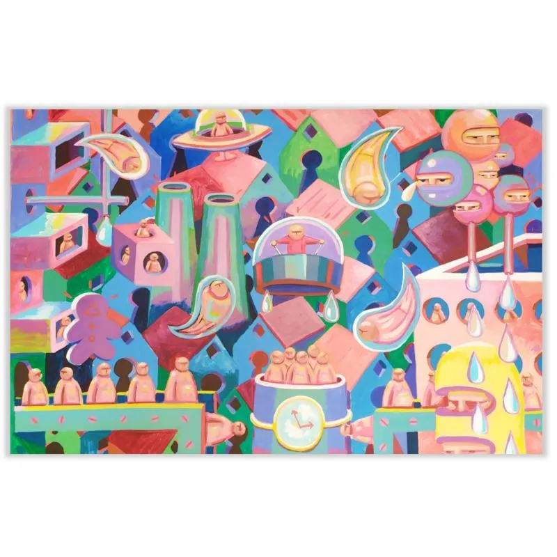 Imagem da campanha Rifa de obra de arte em prol da população gaúcha