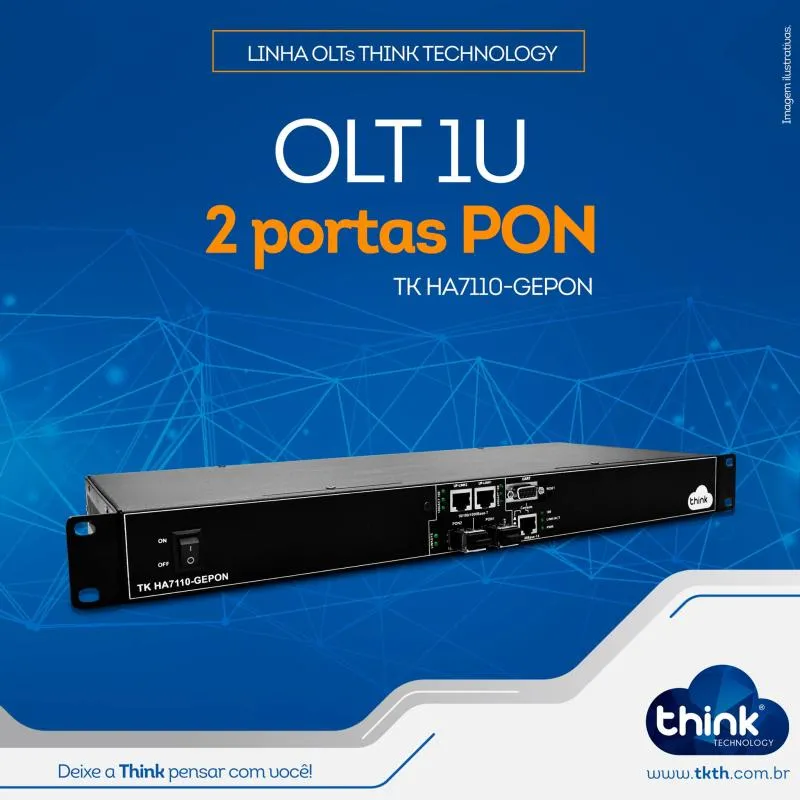 Imagem da campanha OLT THINK 02 PON - SEMI NOVA