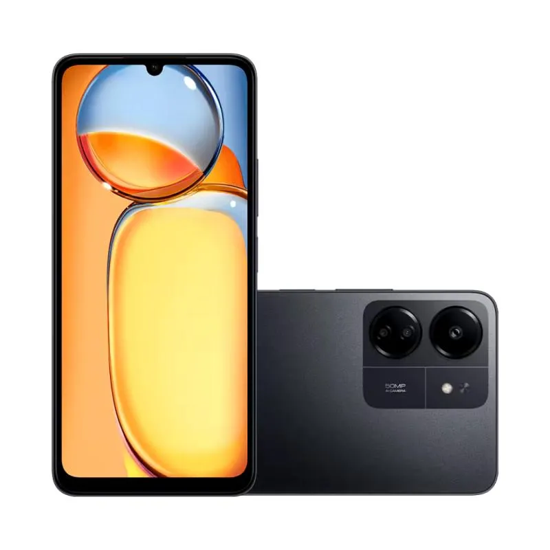 Imagem da campanha Smartphone Xiaomi Redmi 13C Preto, 128GB, Tela 6,74", 4GB de RAM