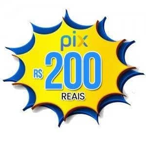 Imagem da campanha 200 no pix