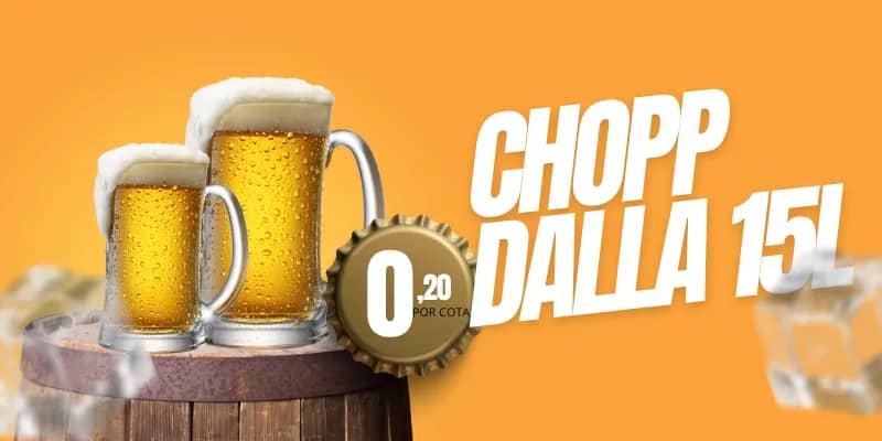 Imagem da campanha CHOPP DALLA