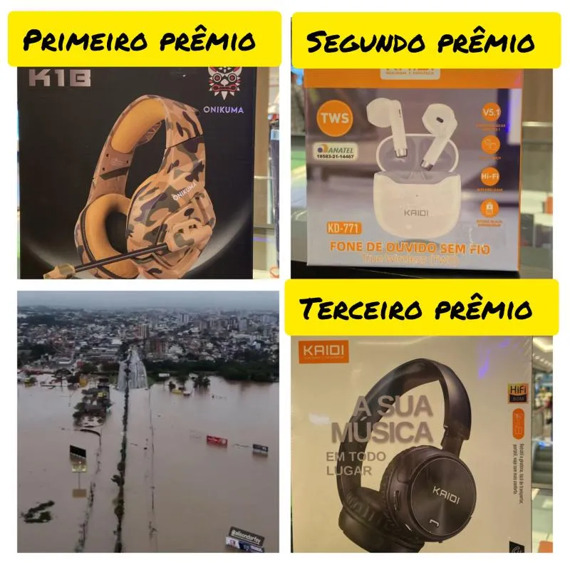 Imagem da campanha Ajuda no recomeço após enchente