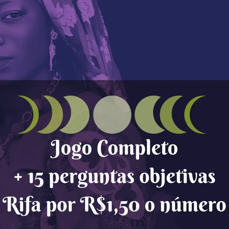 Imagem da campanha Rifa Jogo Completo + 15 perguntas objetivas