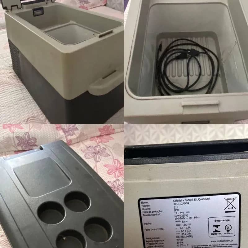 Imagem da campanha Geladeira portátil