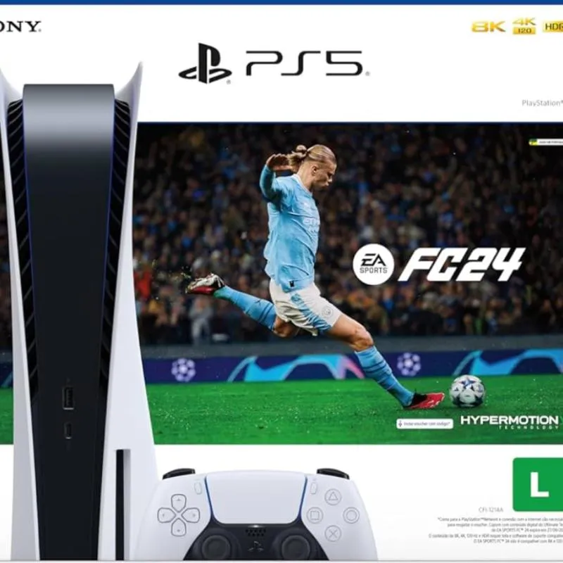 Imagem da campanha PlayStation 5 ou 5mil no pix