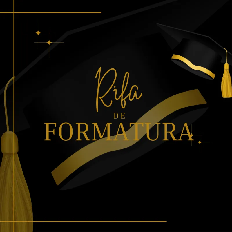 Imagem da campanha Rifa de Formatura