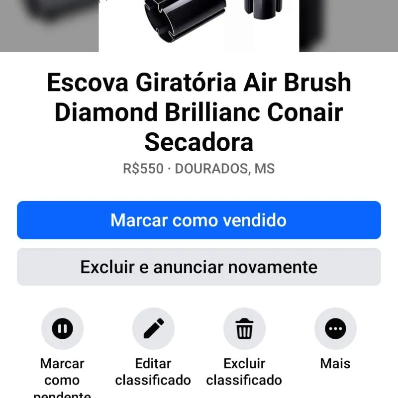 Imagem da campanha Escova Giratória Air Brush
