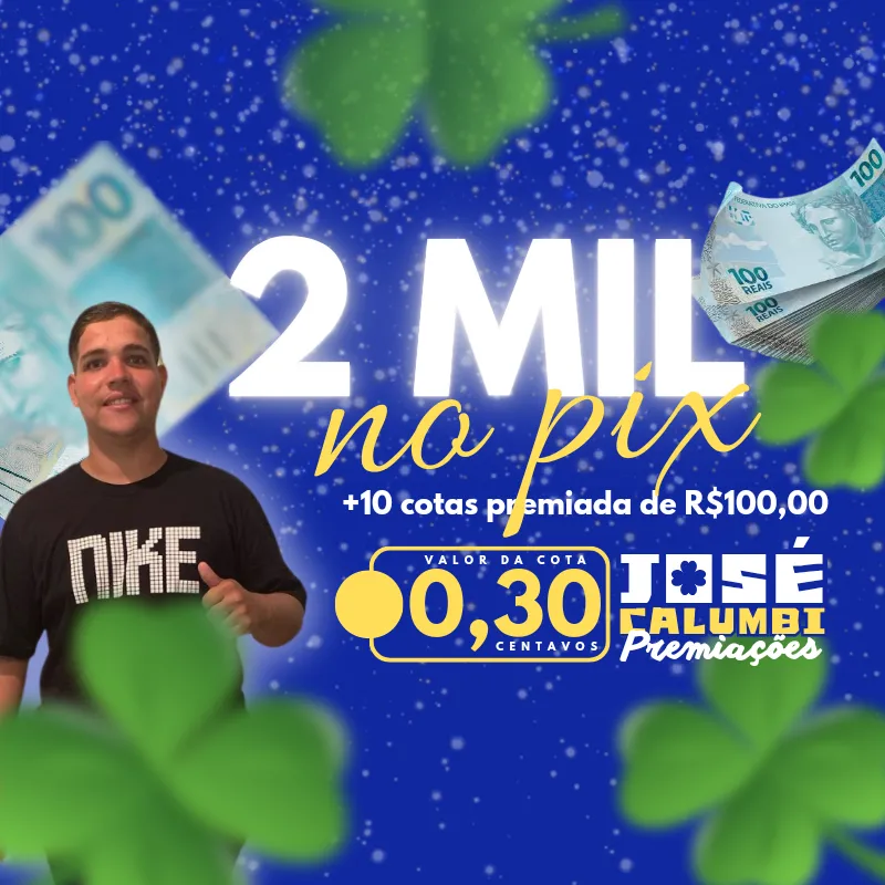 Imagem da campanha José Calumbi Premiações