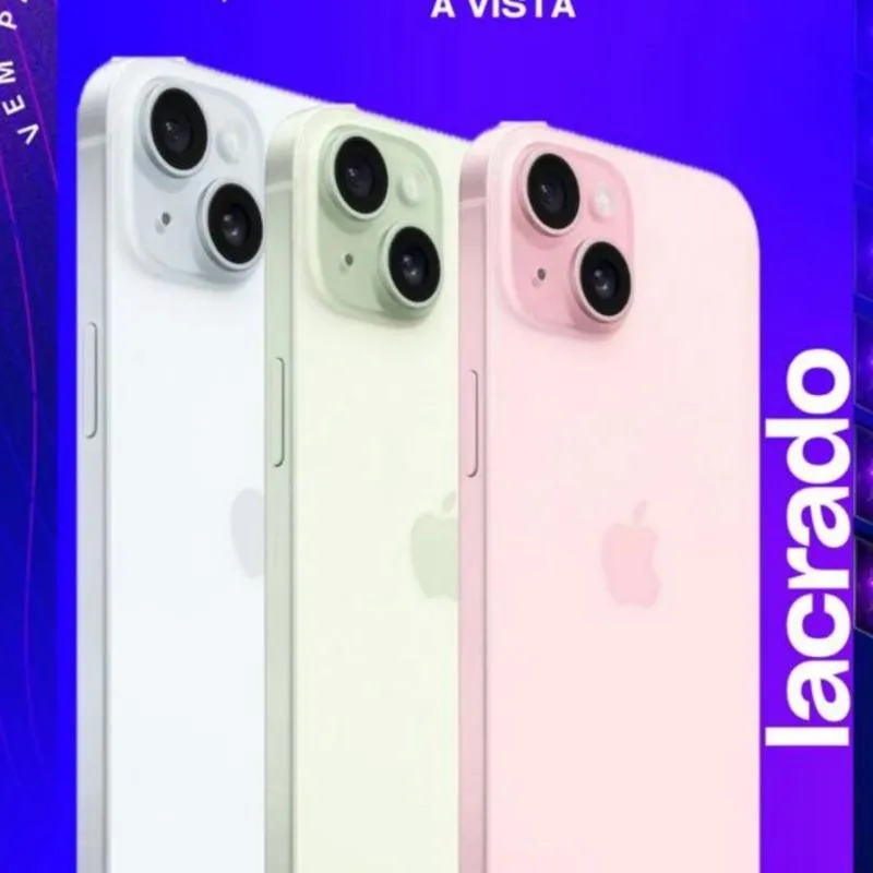 Imagem da campanha IPHONE 15