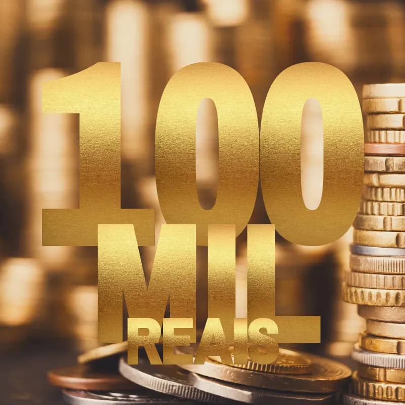 Imagem da campanha AÇÃO DE 100 MIL REAIS NO PIX