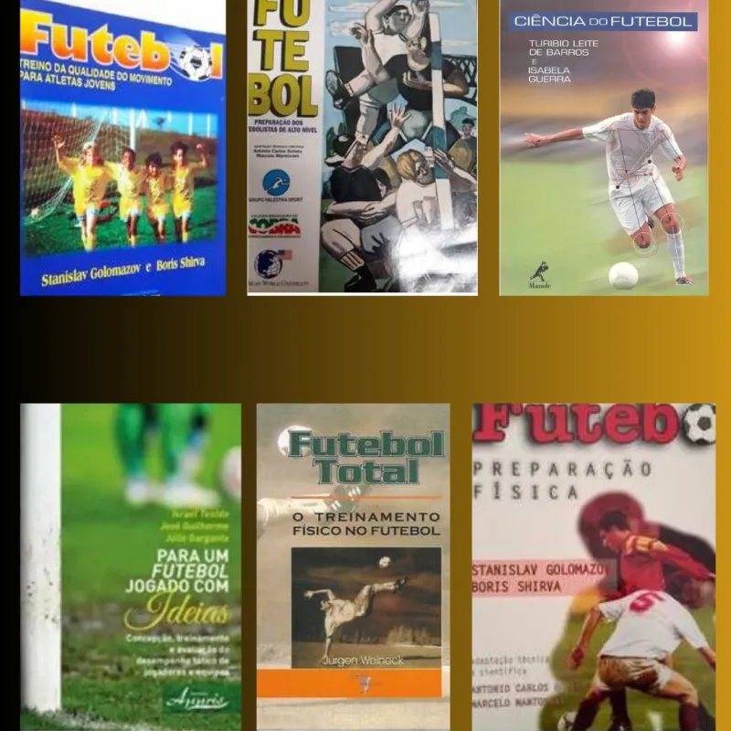 Imagem da campanha Livros são usados (FUTEBOL)