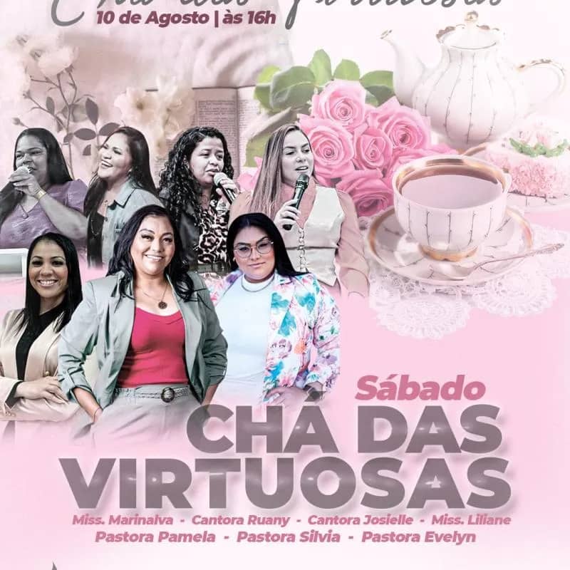 Imagem da campanha Chá de Mulheres ENTRE ELAS