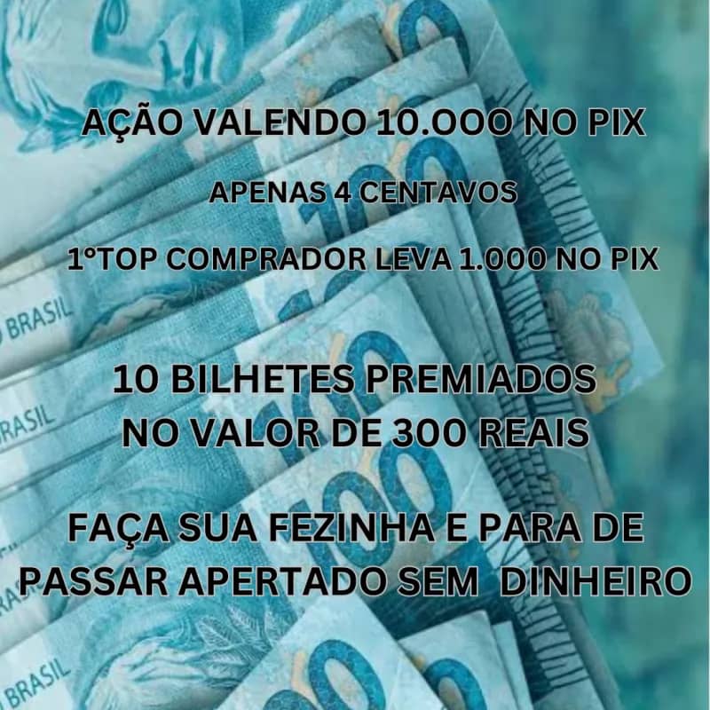 Imagem da campanha 10K NA SUA CONTA!