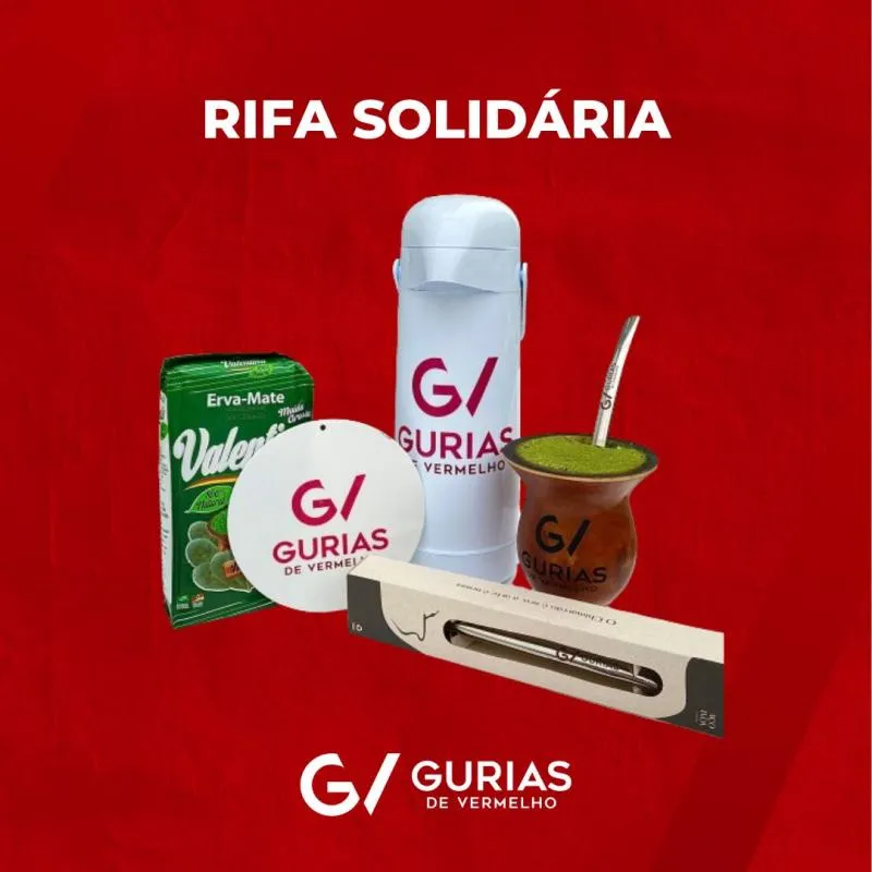 Imagem da campanha RIFA SOLIDÁRIA GURIAS DE VERMELHO