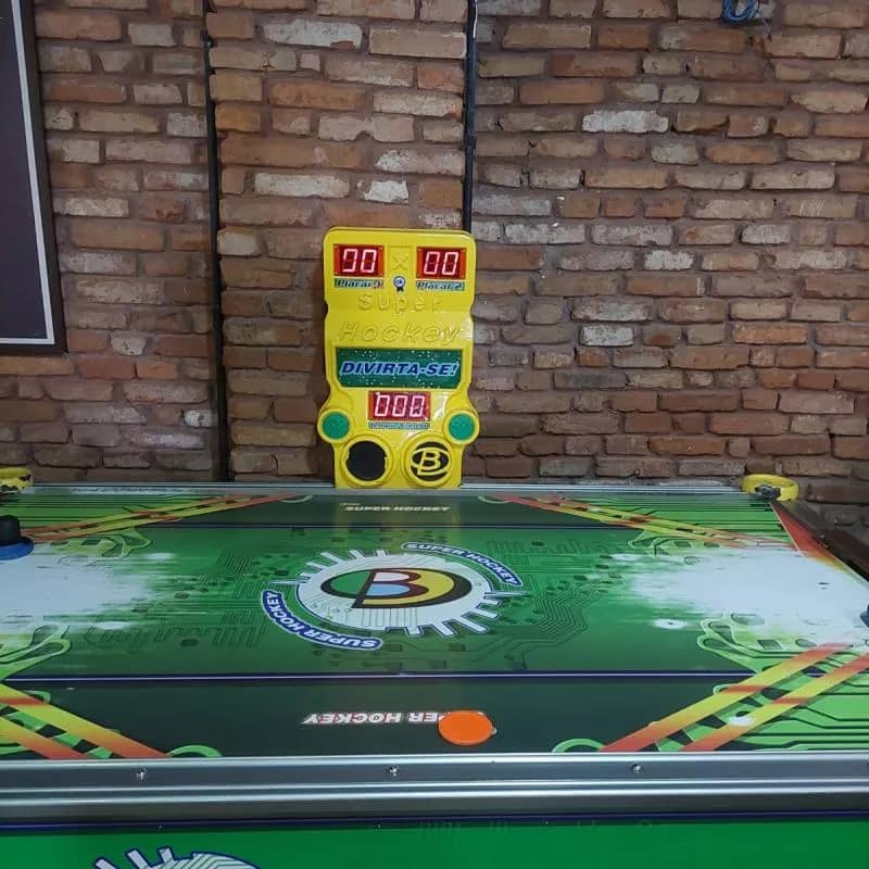 Imagem da campanha RIFA DE Mesa De Air Game Aero Hockey Play Profissional