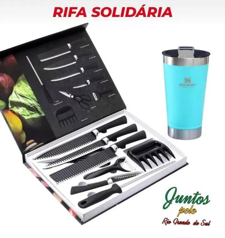 Imagem da campanha Rifa Solidária - RS
