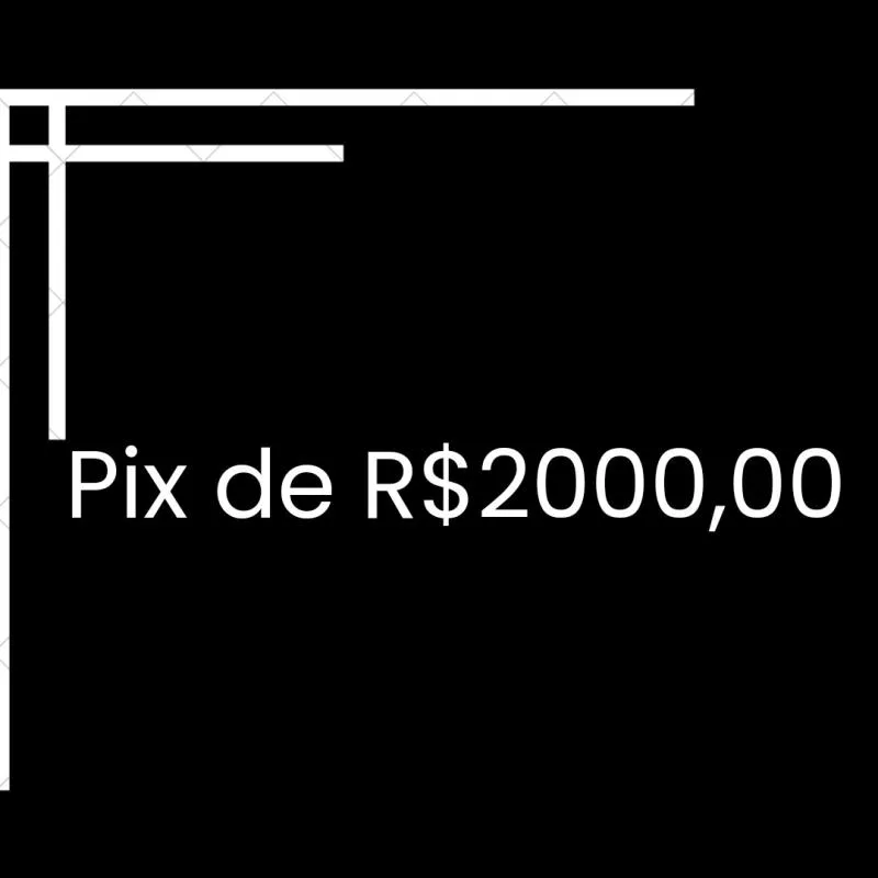Imagem da campanha Rifa de um pix de R$2000,00