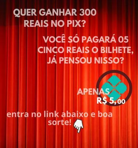 Imagem da campanha Sorteio Pix