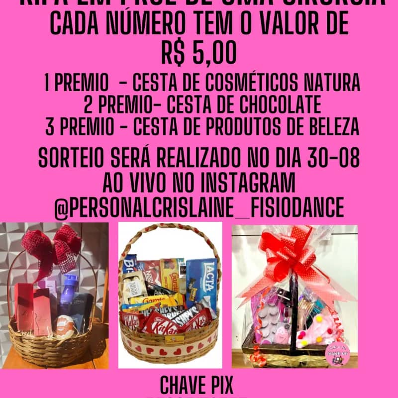 Imagem da campanha Rifa Beneficiente