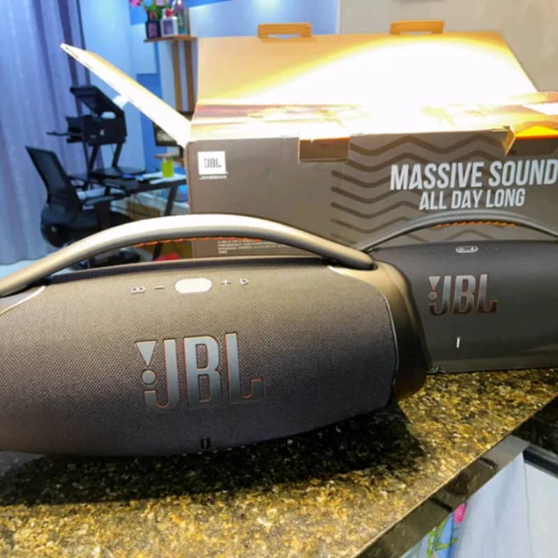 Imagem da campanha Caixa de som da JBL