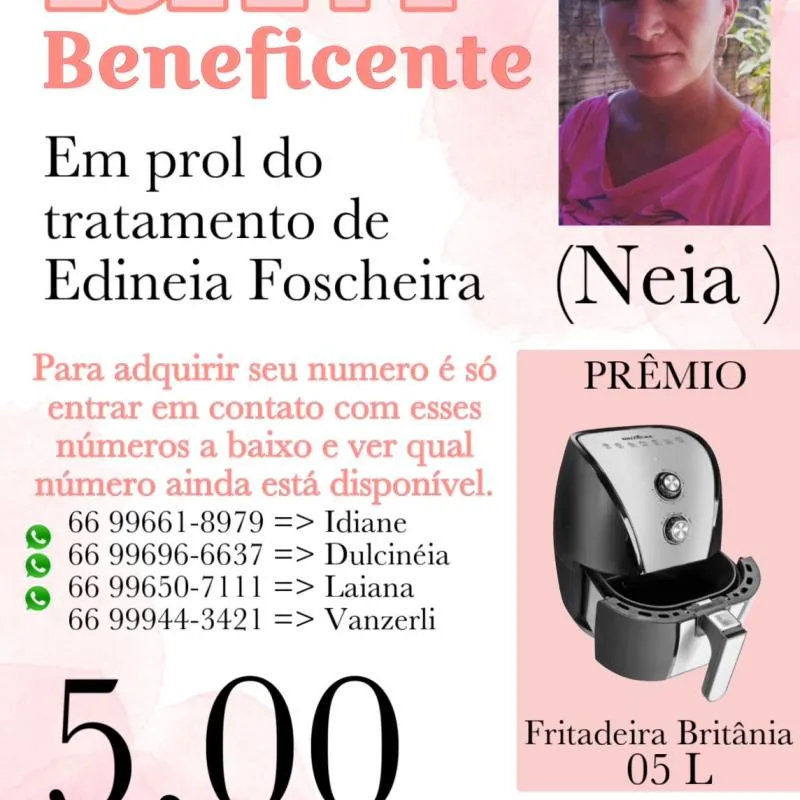 Imagem da campanha Edineia Foscheira