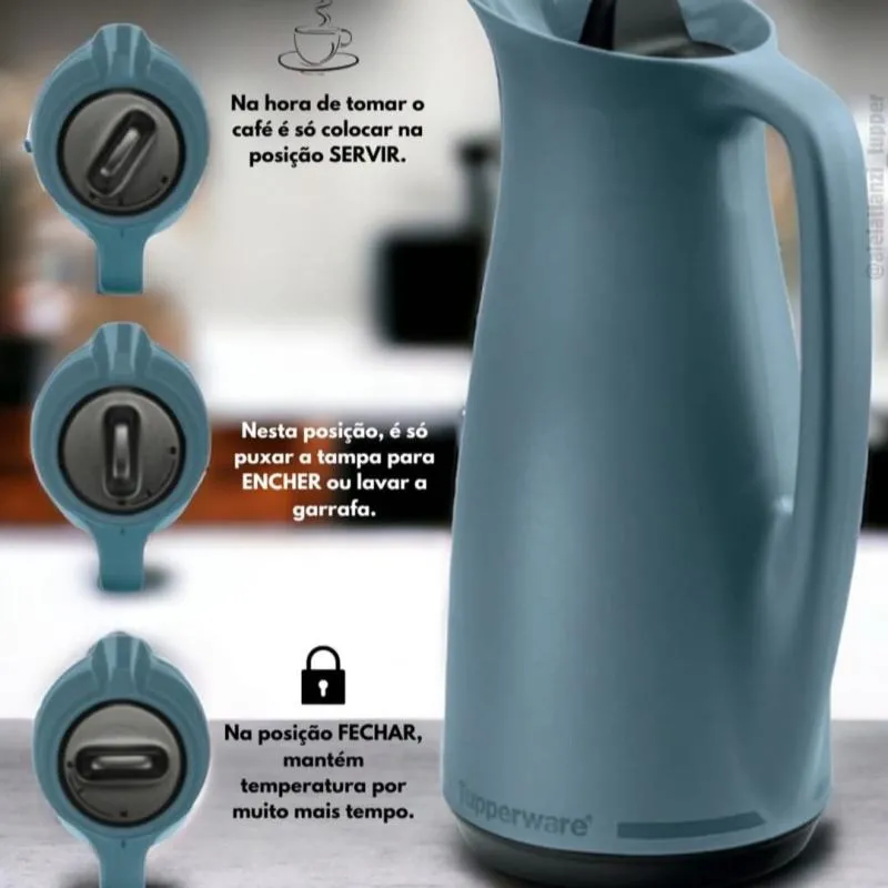 Imagem da campanha Garrafa térmica Tupperware ou 300 no Piiiixx