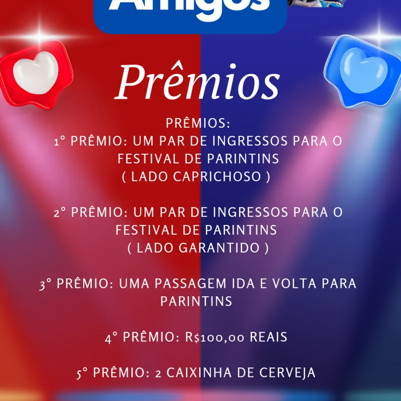 Imagem da campanha Rifa dos amigos